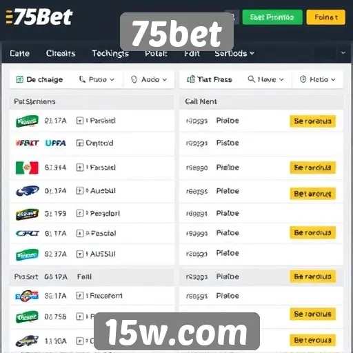 Promoções e bônus disponíveis na plataforma 75bet