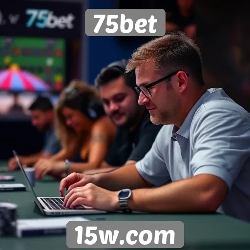 Estudo sobre a comunidade de jogadores no 75bet